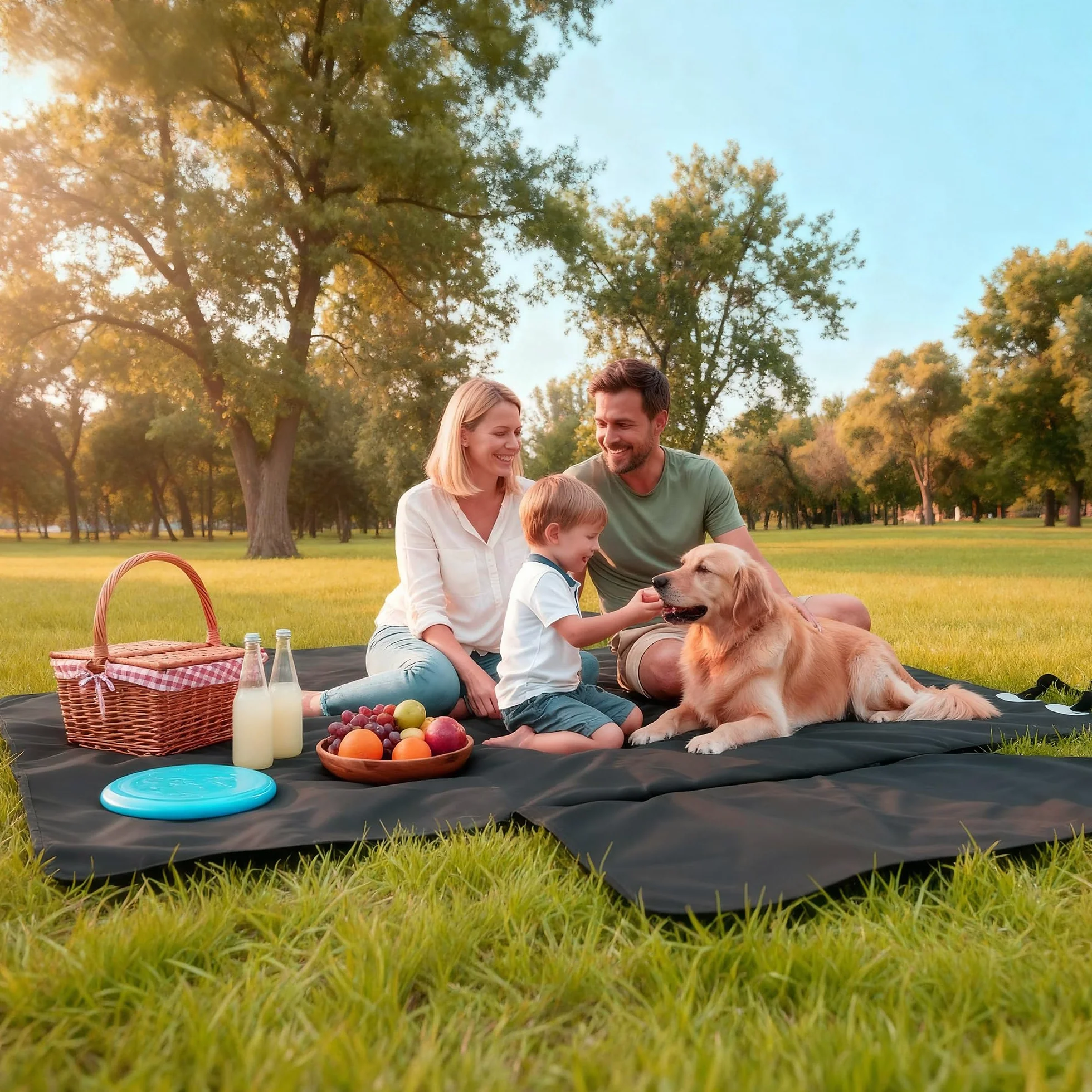 Alfheim Funda para Maletero de Coche para Perros - Protector de Asiento Antideslizante Impermeable para Mascotas - Se Adapta a vehículos utilitarios Deportivos medianos y pequeños, Negro