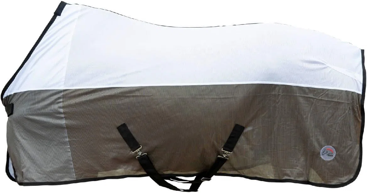 HKM Colourful Manta anti-moscas Azul Humo 135