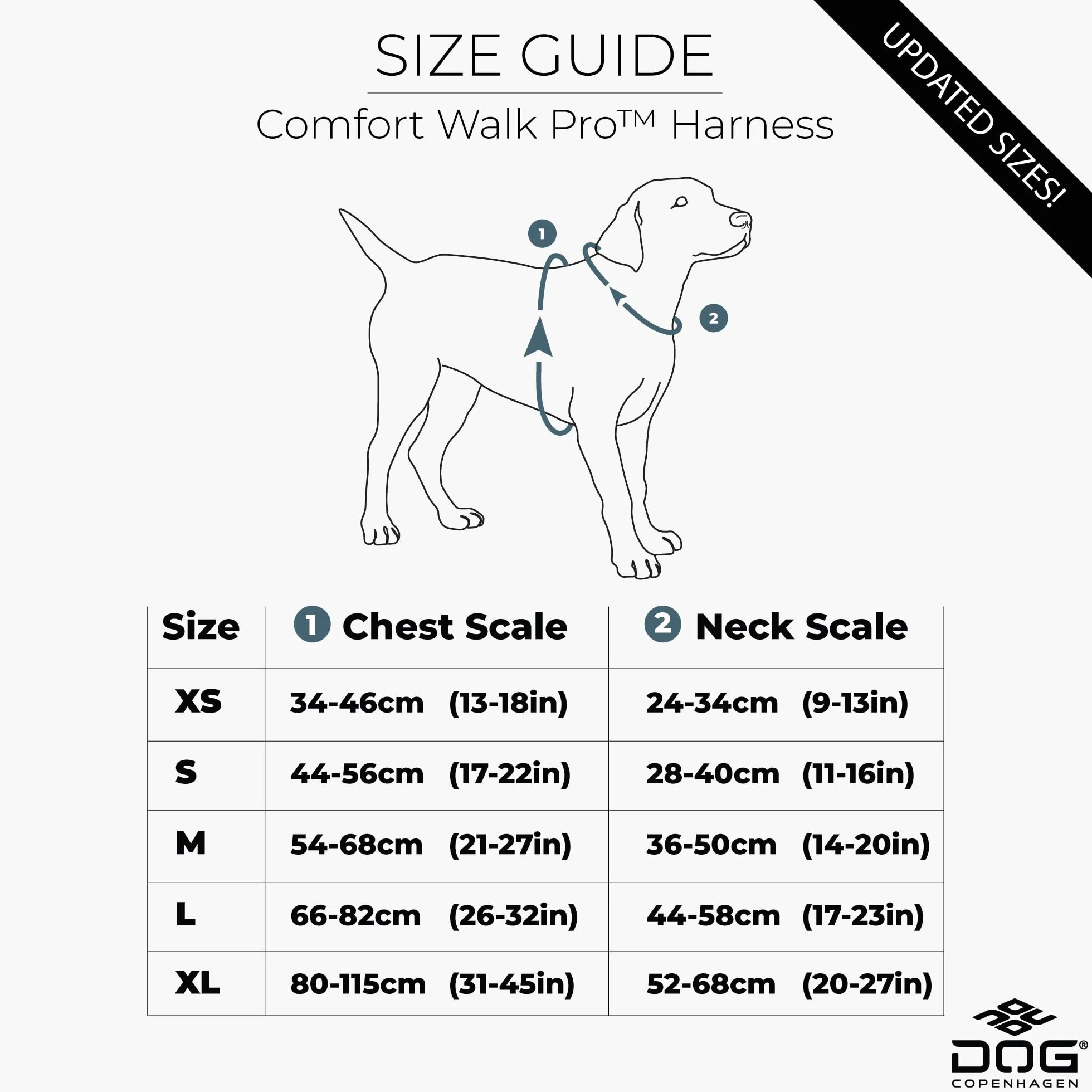 DOG Copenhagen Comfort Walk Pro 3.0 Arnés, Black, L