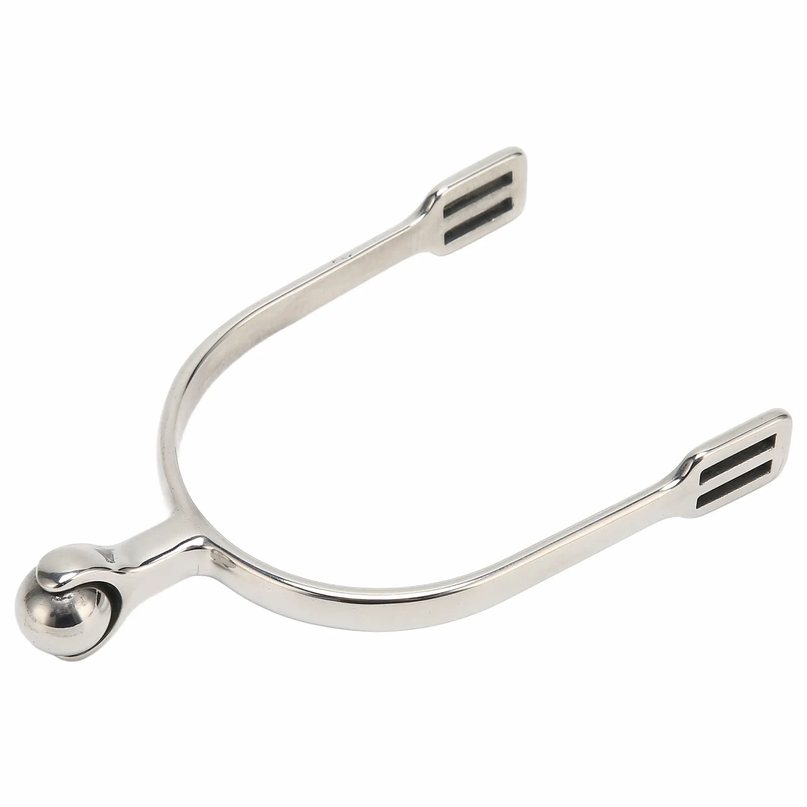Yosoo Health Gear Espuelas de Caballo con Bola de Rodillo, Espuelas Occidentales para Botas Ecuestres, 2 Piezas