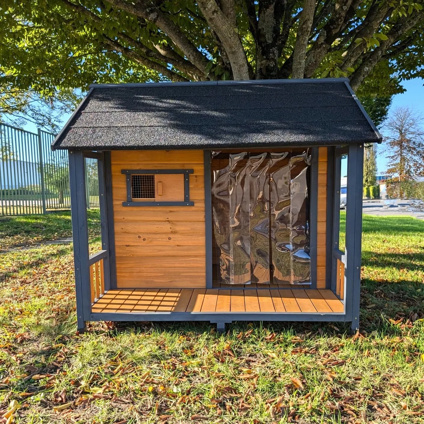 Chalet Saint-Bernard - Casita para perros, talla XXL