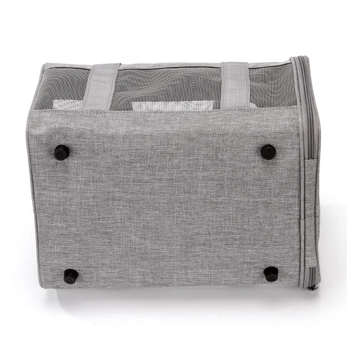 Transportín para perros, portátil con asa y – para cachorros y perros pequeños – Para cachorros y gatos de talla pequeña mediana casa viaje coche camping picnic paseo