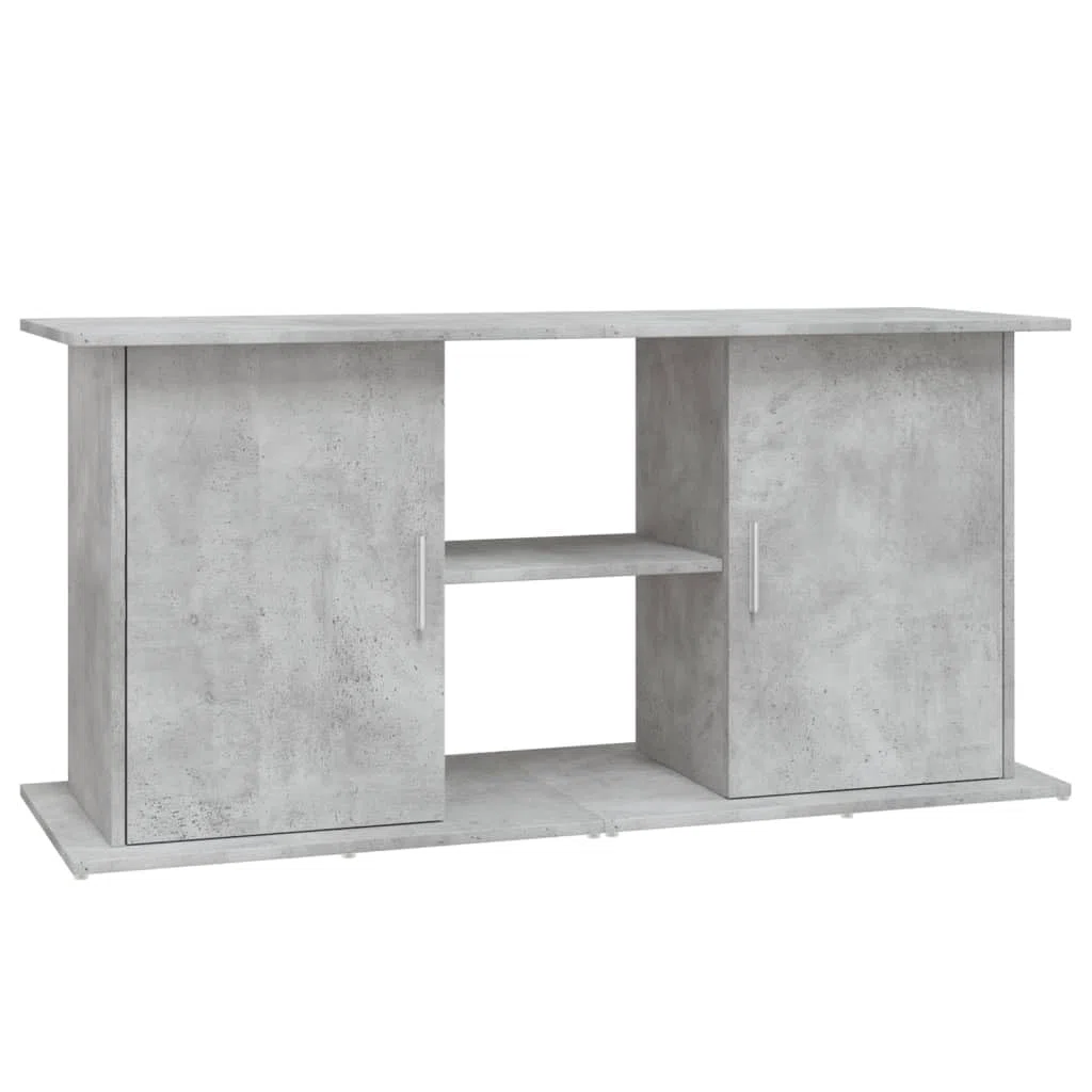 vidaXL Soporte para Acuario de hormigón Gris 121x41x58 cm de Madera sintética