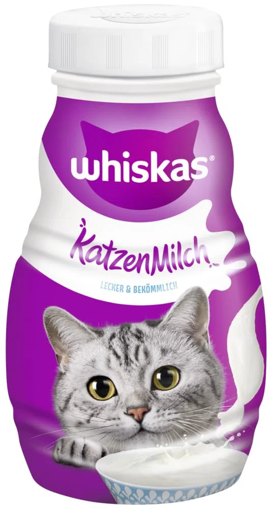 Whiskas Leche para Gatos, 15 Paquetes (15 x 200 ml)