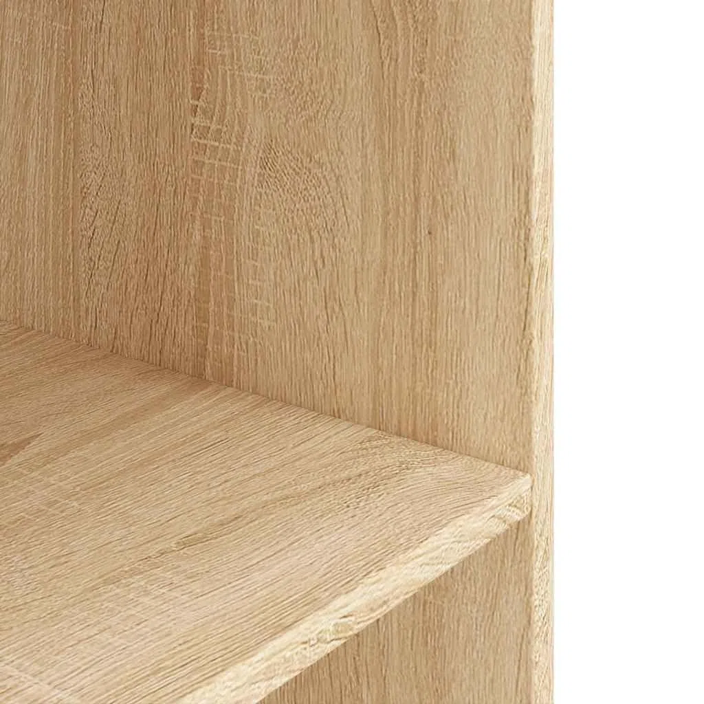 vidaXL Soporte para Acuario Madera ingeniería Roble Sonoma 80x35x60 cm
