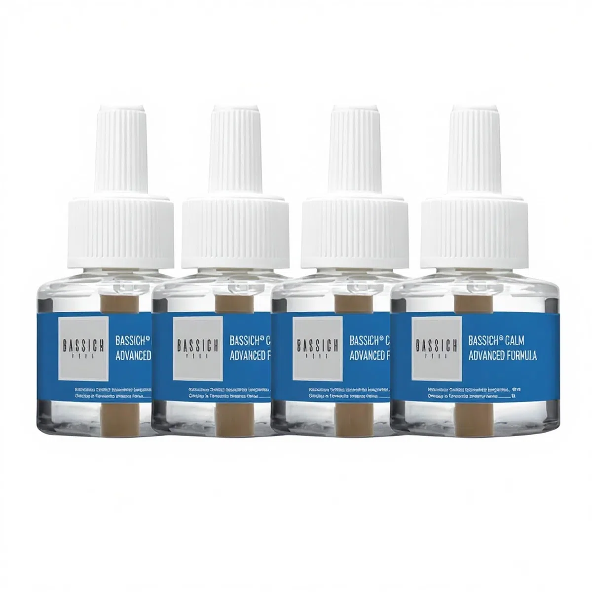 Calm Advanced Formula – 4 Recambios Feromonas Gato 48 ml – Calmante Antiestrés para Gatos – Reduce Marcaje con Orina, Arañazos, Miedos y Conflictos – 120 Días