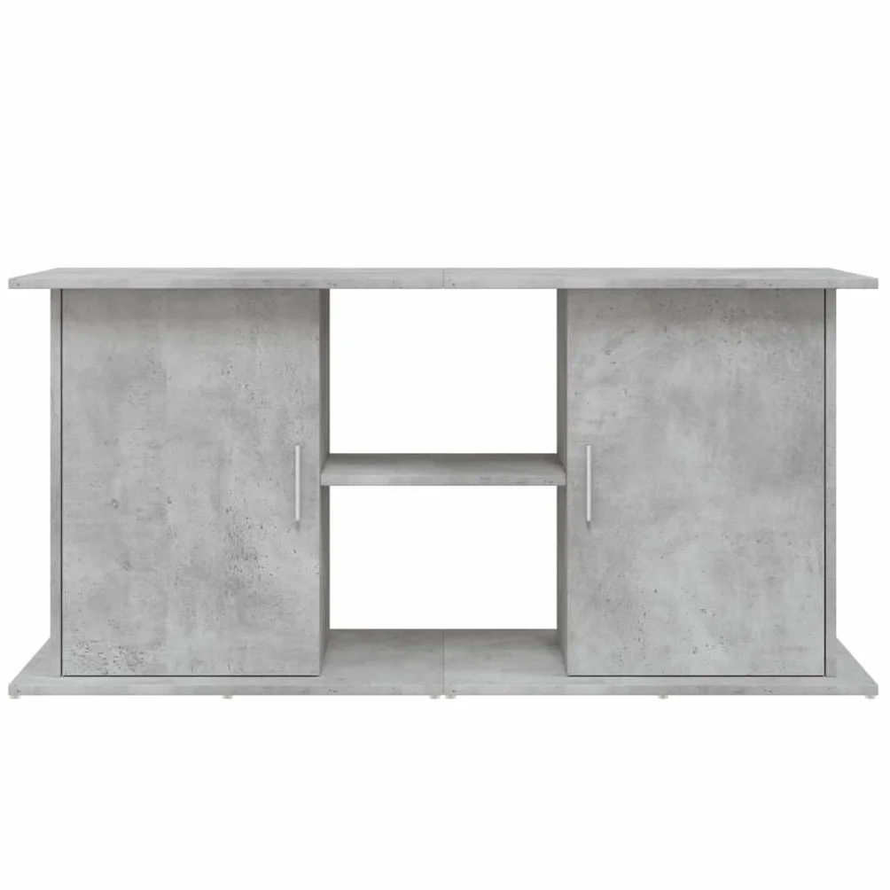 vidaXL Soporte para Acuario de hormigón Gris 121x41x58 cm de Madera sintética