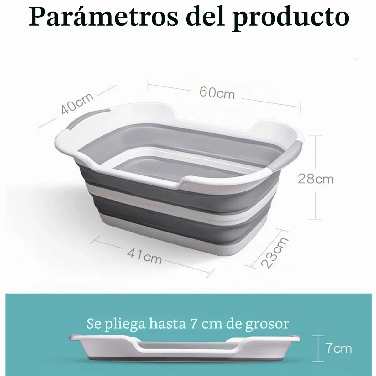 Bañera Plegable Multifuncional para Perros con Orificio de Drenaje,Tina Plegable Portátil para Mascotas,Bañera Plegable Perro, Interior, Exterior, para Perros y Gatos (60X40cm)