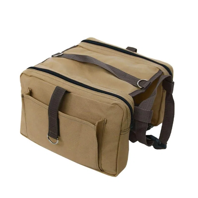 Mochila para Perro, arnés Ligero para Camping, Bolsa de sillín para Perros, Paquete de Perro, Mochila para Perros medianos y Grandes, Senderismo, Camping, Viajes