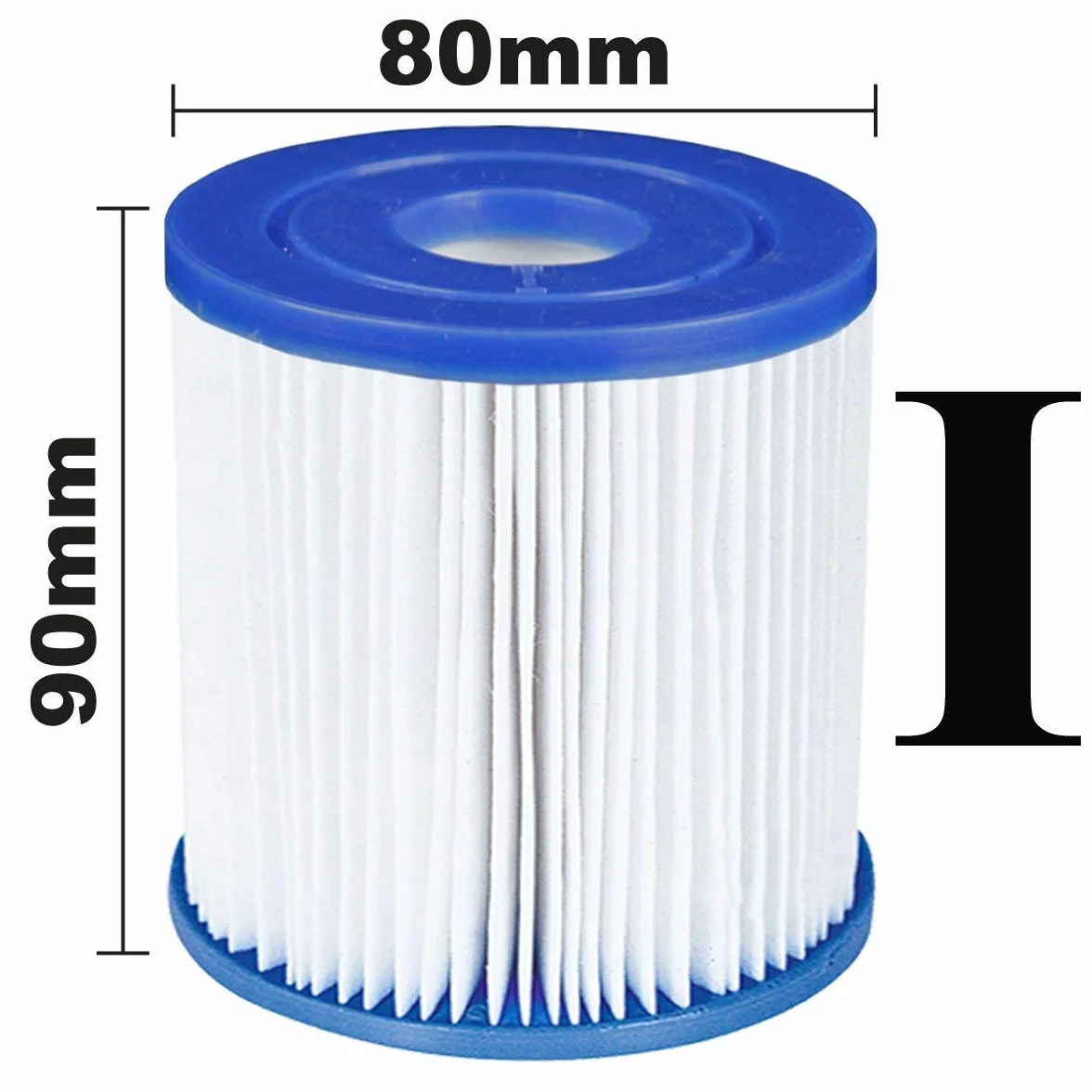 Bestway Axel M115567 - Filtro Cartucho para depuradora pequeño 8 x 9 cm