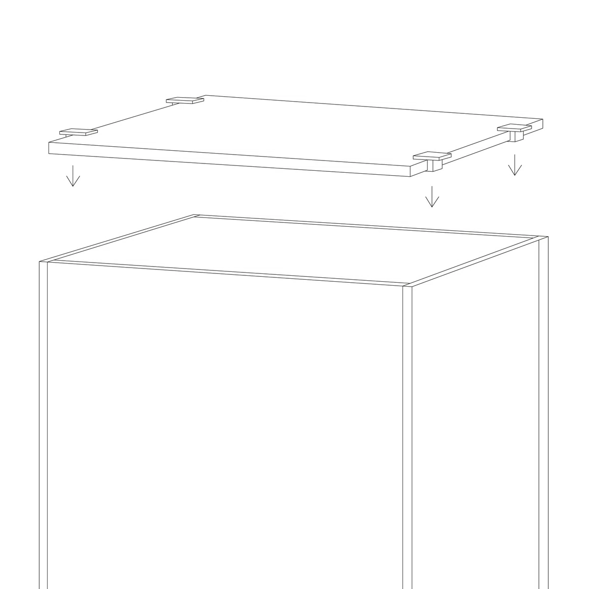 Landen Tapa de Acuario de Cristal Transparente de 4 mm de Grosor, Incluye 4 Clips para una colocación Segura, 282 x 225 mm, Adaptada a CB303030, ARF30