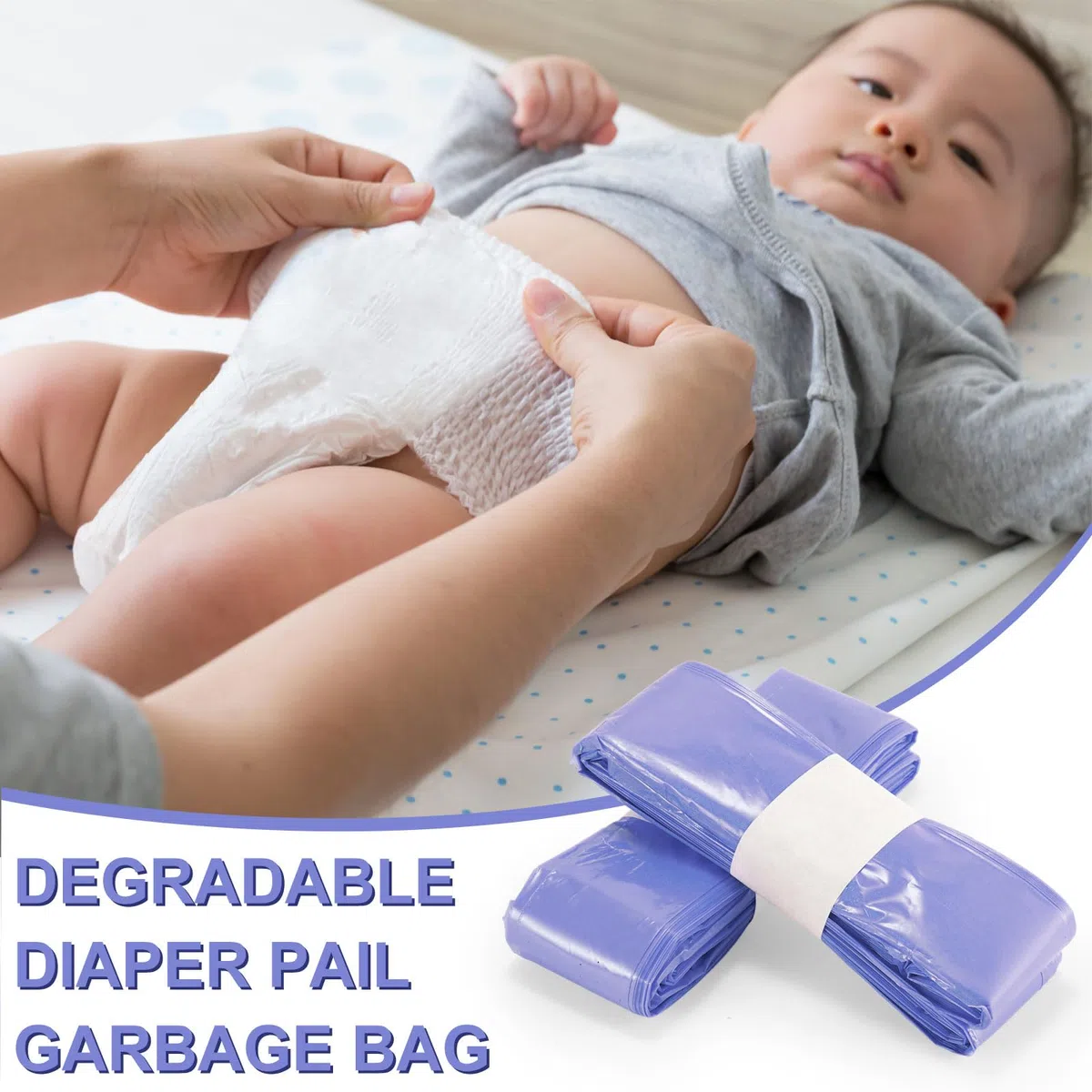 OurLeeme Bolsas de recarga para arena para gatos, 4,5 m Litter Genie, 10 unidades de contenedores de recarga para arena para gatos compatibles con tu depósito de recarga Genie Litter (sin cartucho)