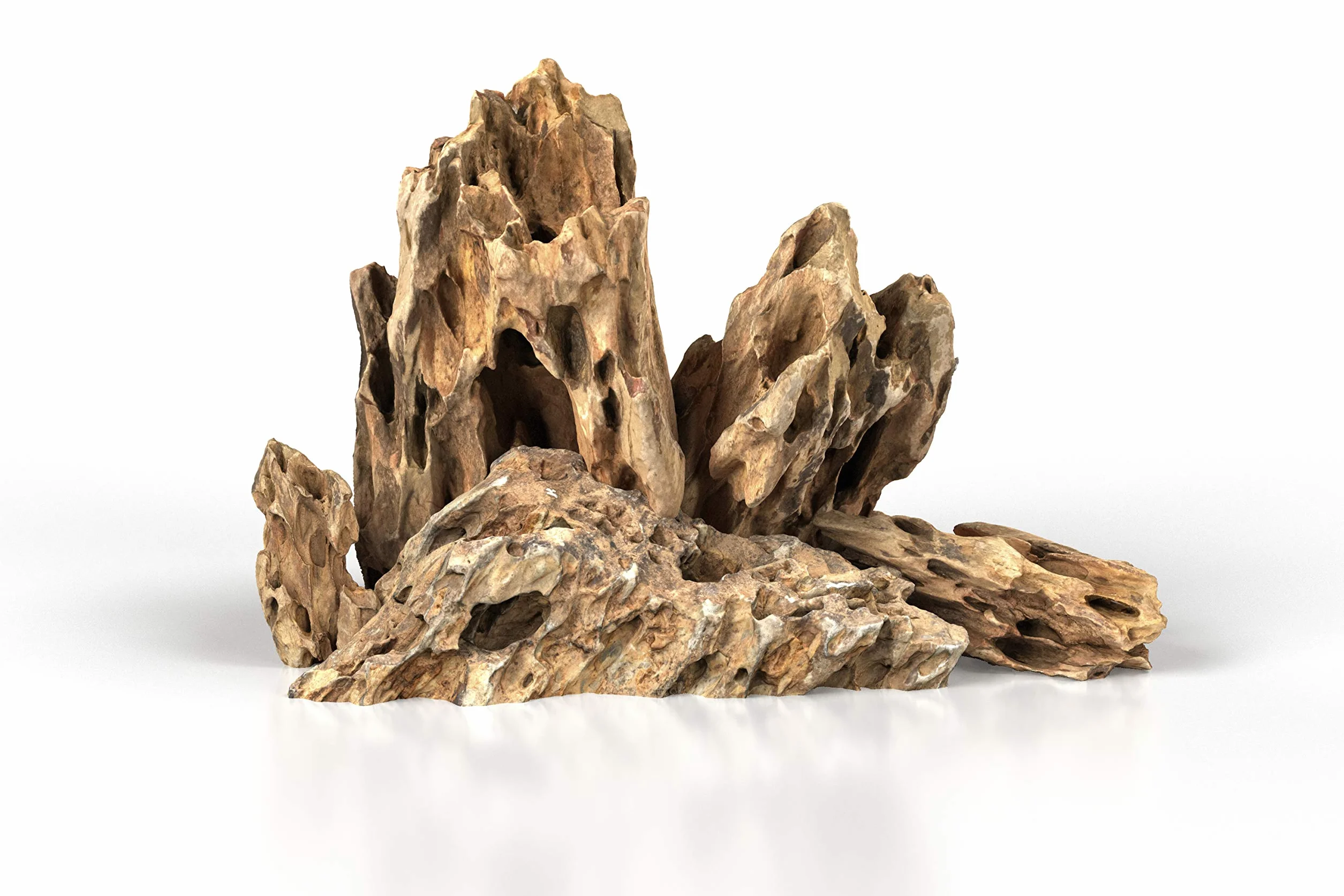 ARKA Set Rocas Dragon 10 kg mySCAPE – Piedras Naturales 10–30 cm para Nano aquascaping y paisajes creativos – aptas para acuarios Dulces pequeños – decoración plantable sin Bordes ni químicos