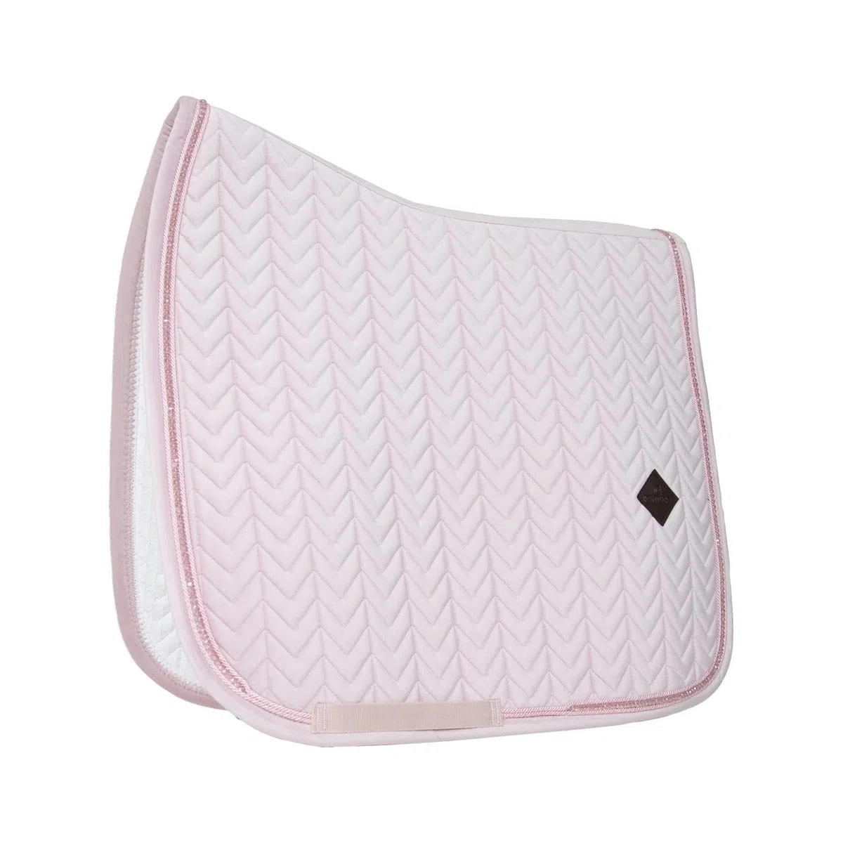 Kentucky Selle Pad Velvet Pearls in Size: Dressage Full (EU). - Light Rosa - Dressage Full