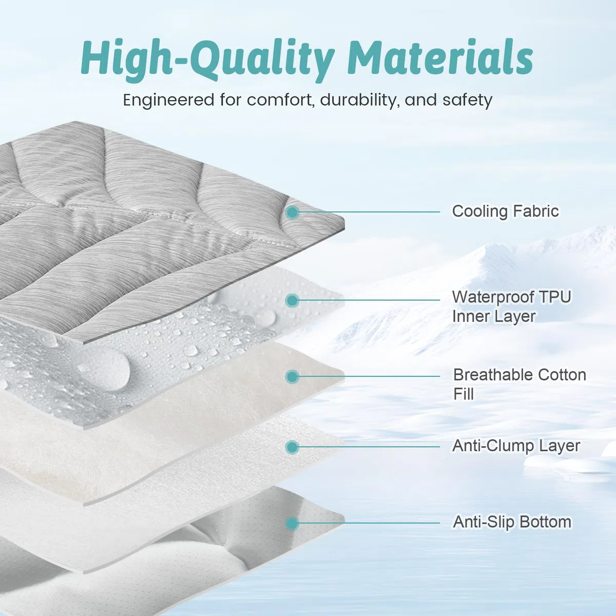 COZY KISS Alfombra Refrescante para Perros y Gatos Grandes 86x99cm – Q-MAX>0.4, Manta Refrescante de Verano, Cama para Perro en Verano, Suave y Lavable, Ideal para sofá, Cama o Coche, Gris