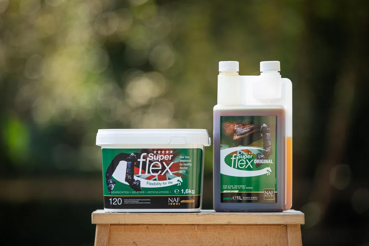 Naf 'Super Flex de caballo Suplemento