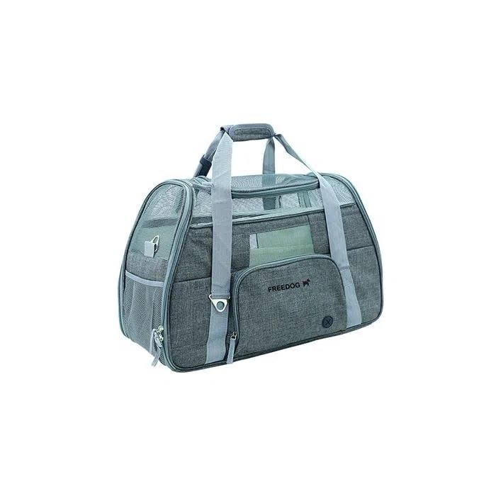 TRANSPORTÍN CROSSWORLD Gris 51 X 23 X 35CM