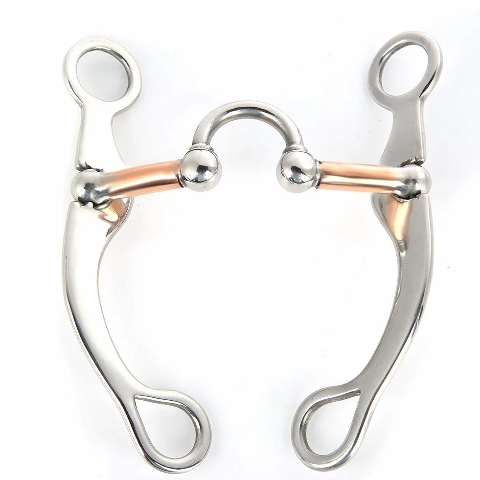 Rodillo De Boca De Caballo, Profesional para Masticar Caballo, Broca De Acero Inoxidable, Grosor del Rollo De Boca, Punta De Boca De Caballo Montar Ecuestre