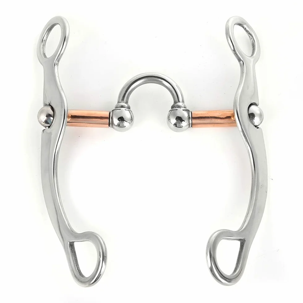 Rodillo De Boca De Caballo, Profesional para Masticar Caballo, Broca De Acero Inoxidable, Grosor del Rollo De Boca, Punta De Boca De Caballo Montar Ecuestre