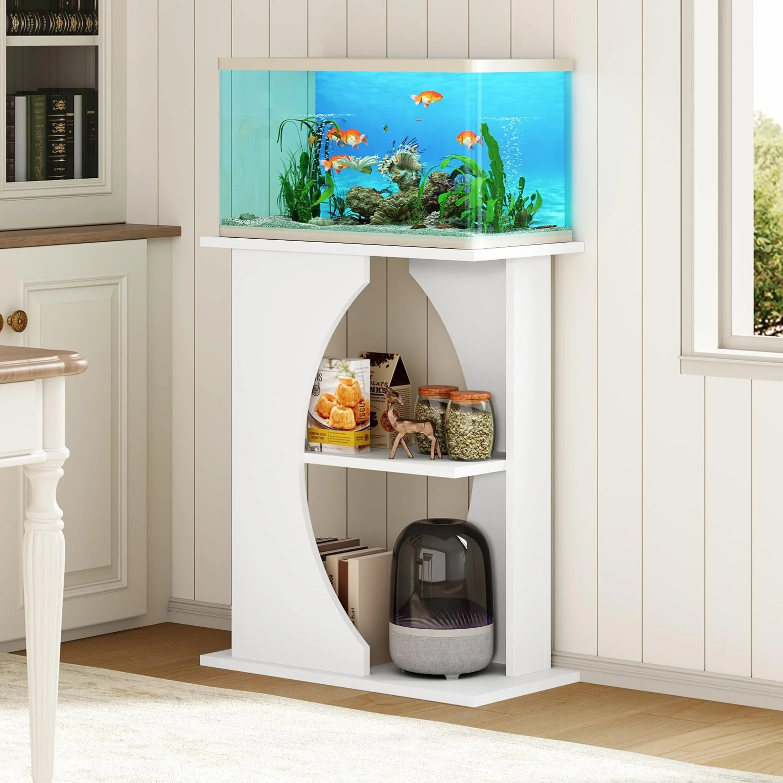 MAHANCRIS Soporte para acuario AFTWT7001