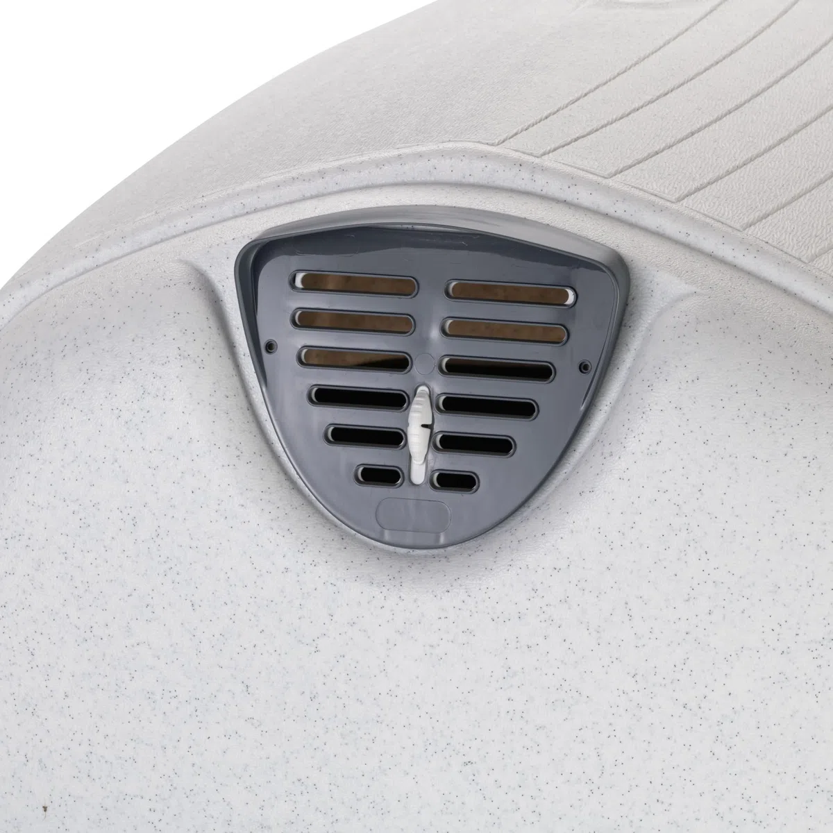 Ferplast Caseta de Exterior para Perros Kenny 01, Resina termoplástica Resistente a los Golpes y a los Rayos UV, Sistema de Drenaje de líquidos, Rejilla de ventilación, 50 x 78 x h 50 cm