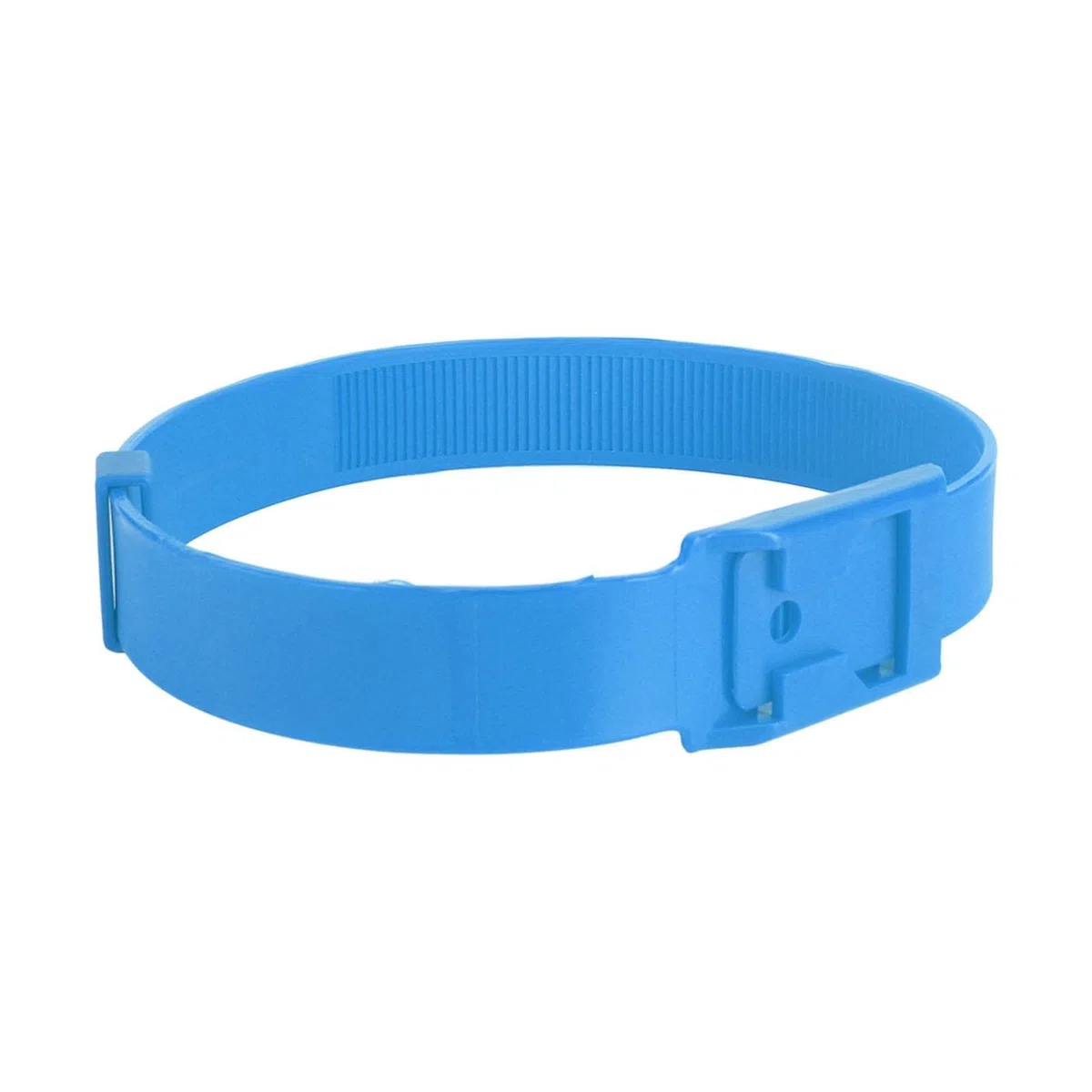 Paquete de 10 Collares Ajustables de PU para Oveja y Cabra, Collar Antipérdida de Bronce Fuerte para Animales de Granja Pequeños, Azul