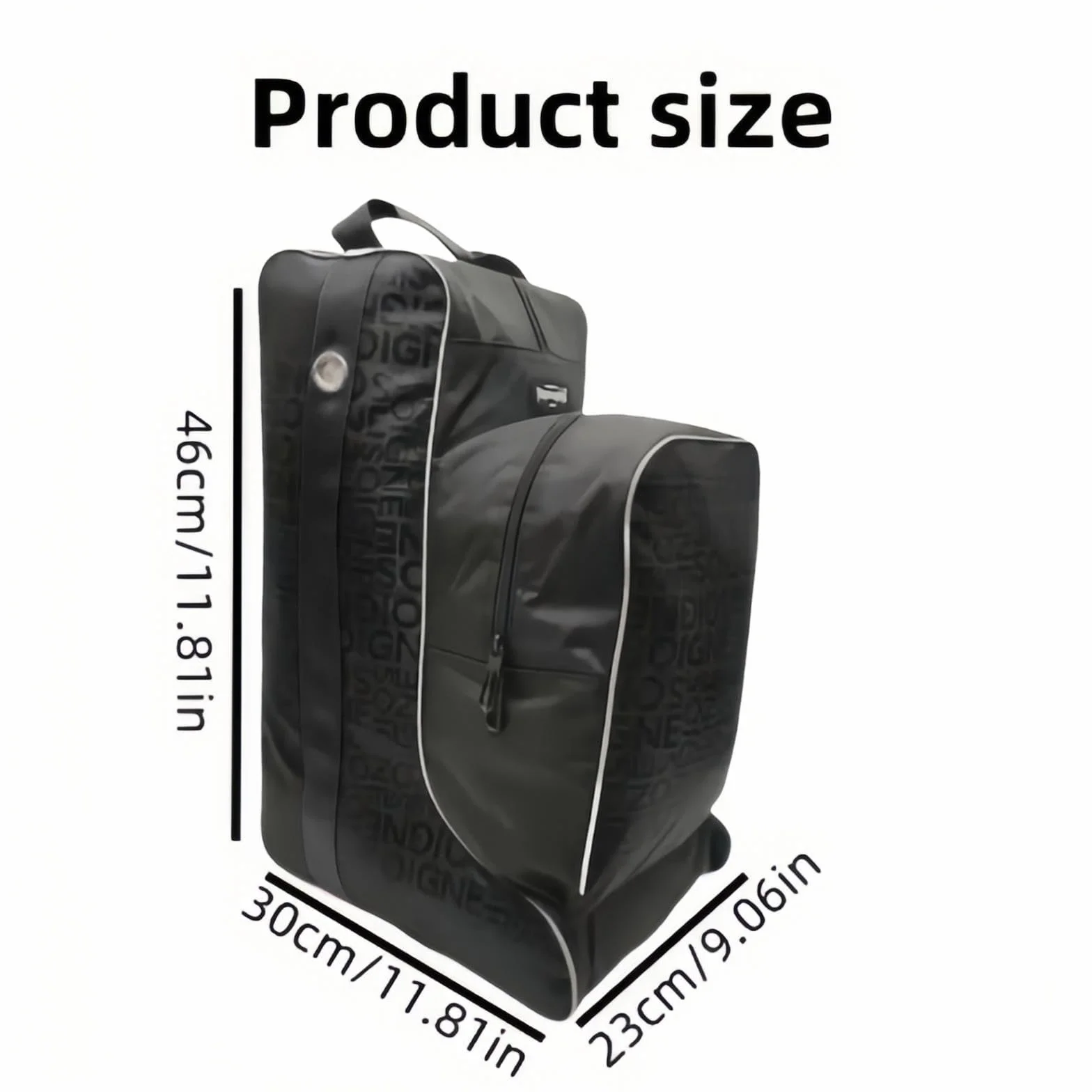 Milageto Bolsa para Botas, Bolsa para Botas de Casco Ecuestre, Almacenamiento de Accesorios de Versátil, Impermeable, Mochila Ecuestre