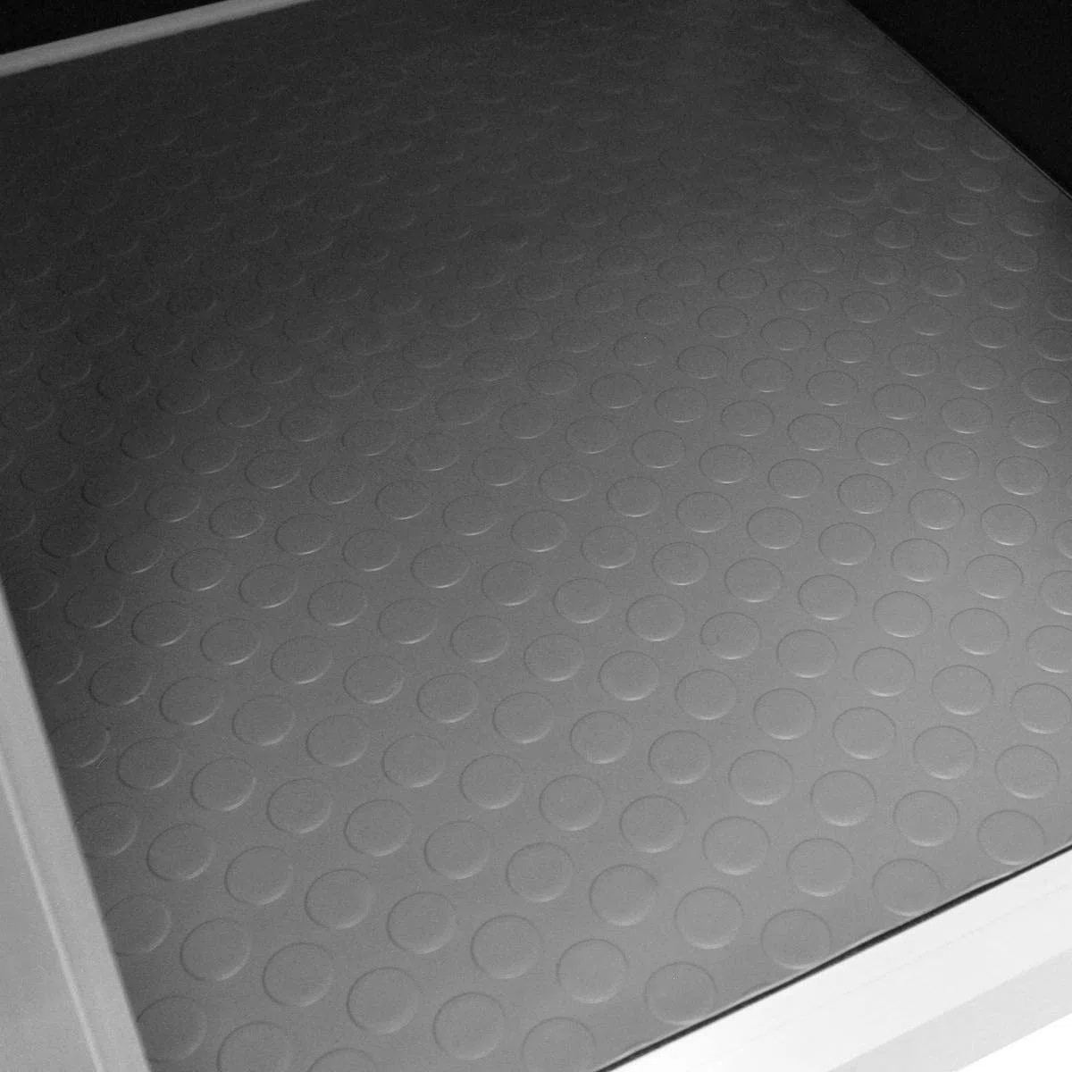 Jaula de Transporte para Coche Mascotas Caja de Viaje de Aluminio Trapezoidal Transportador de Perros Gatos Cachorros 1 Puerta 50 x 54 x 69cm | INCLUÍDA Alfombra de Plástico Lavable