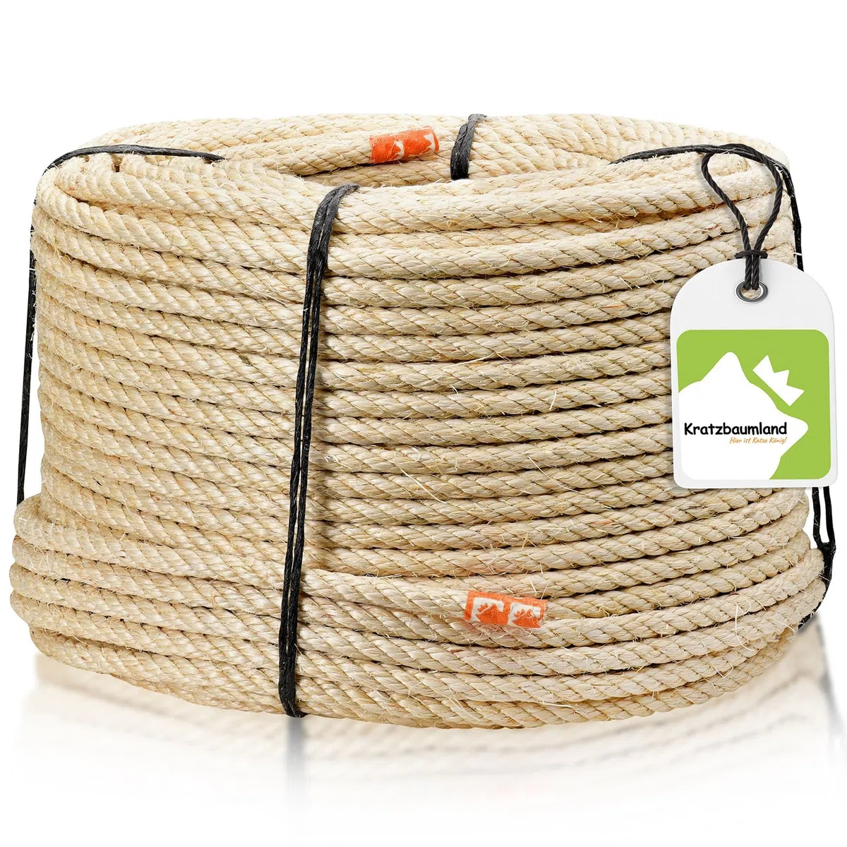 Cuerda de sisal de 10 mm para rascar, cuerda de árbol de gato (diferentes longitudes).
