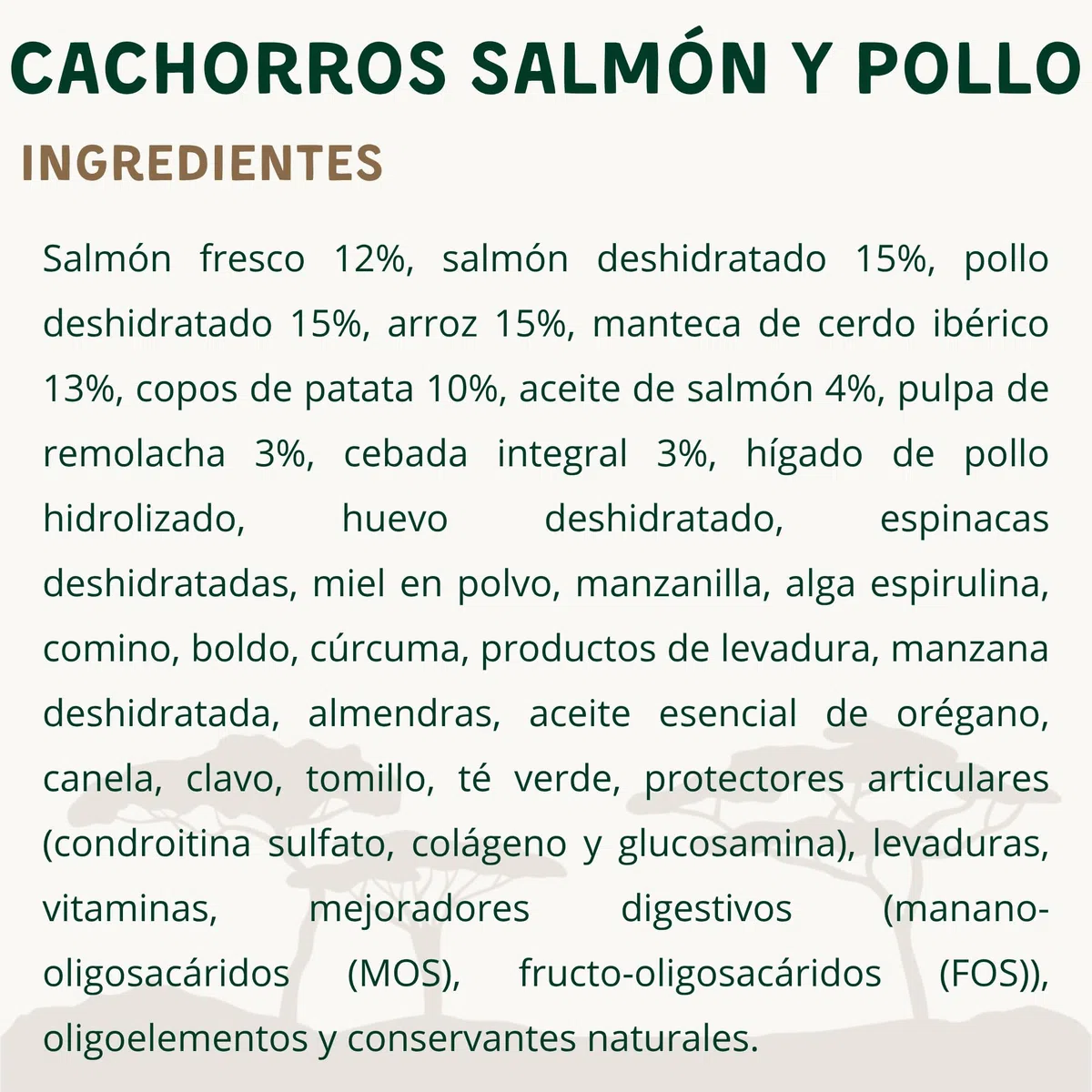 Pienso Cachorros Savanna 14 kg Salmón Pollo y Arroz, Desarrollo Saludable Cachorros y recuperación de Madres Lactantes, Alta Digestibilidad, Huesos Fuertes, Cuidado de Piel y Pelo