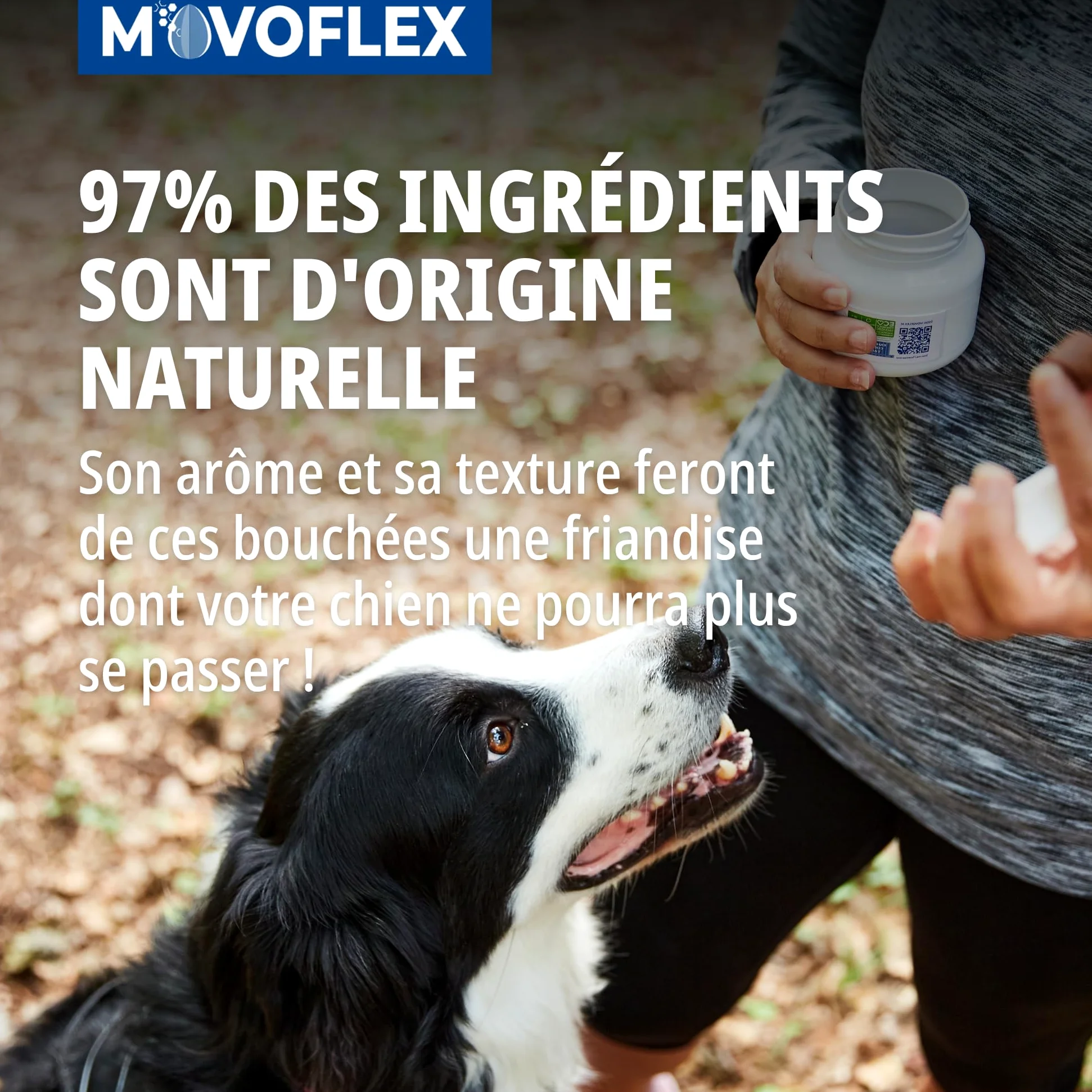 Movoflex Soft Chews | 30 Unidades | para Perros de 15 kg a 35 kg | Alimento complementario para la Salud Articular | para Mantener Las estructuras articulares | con ácido hialurónico