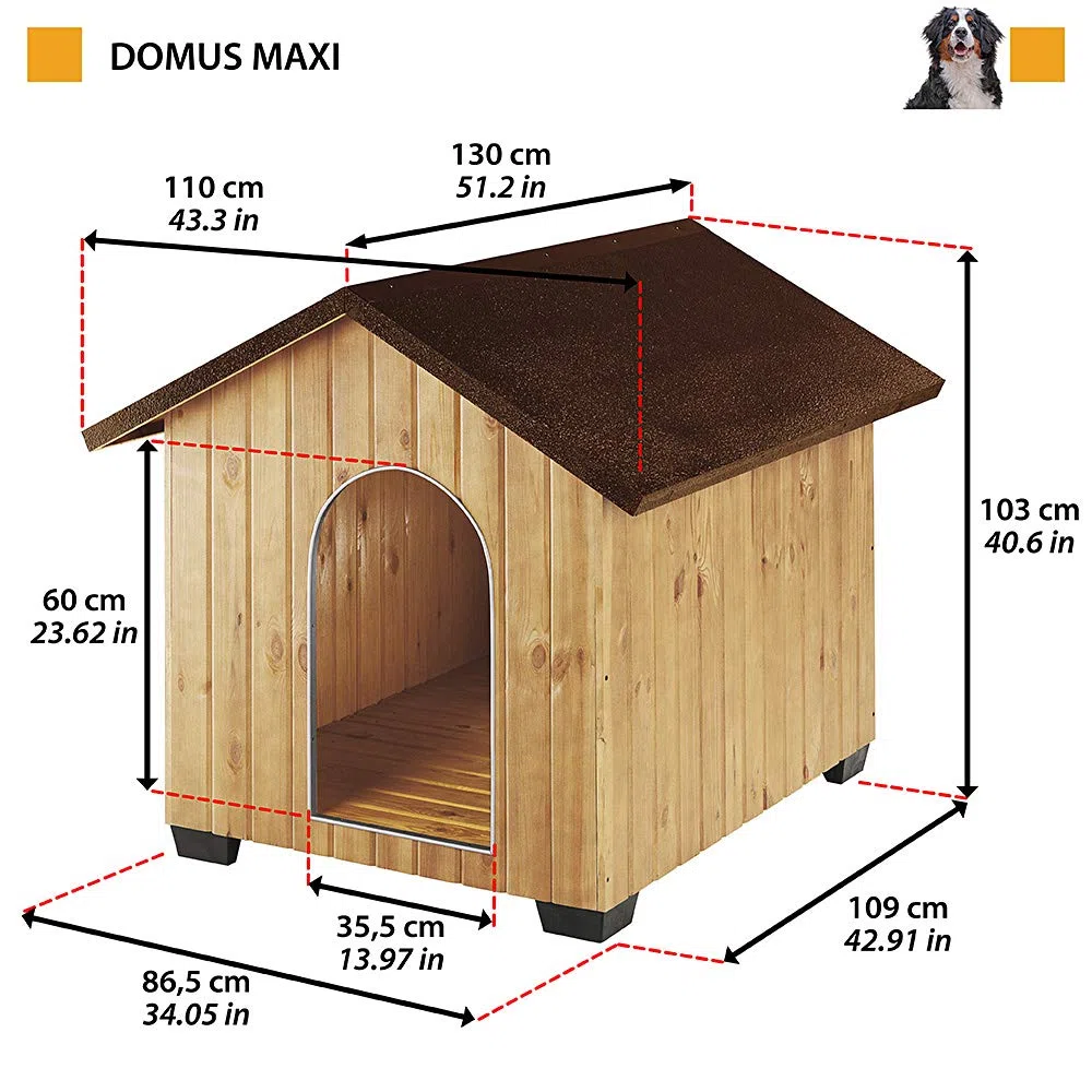 Ferplast Caseta de Exterior para Perro