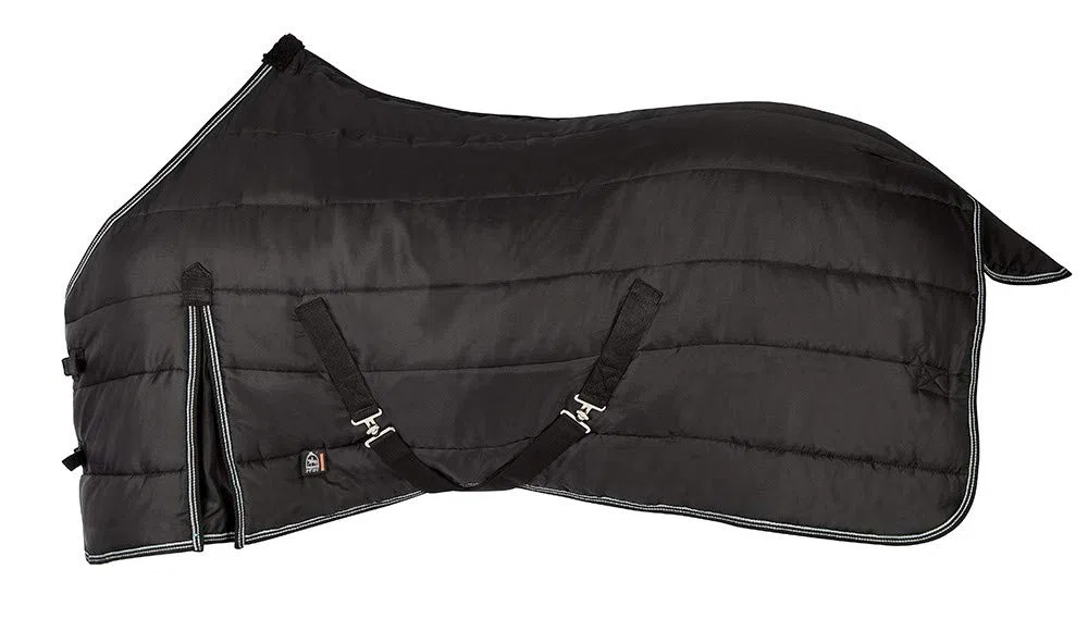 Pfiff 100405 Winnipeg Manta de Invierno para Caballo, Color Negro