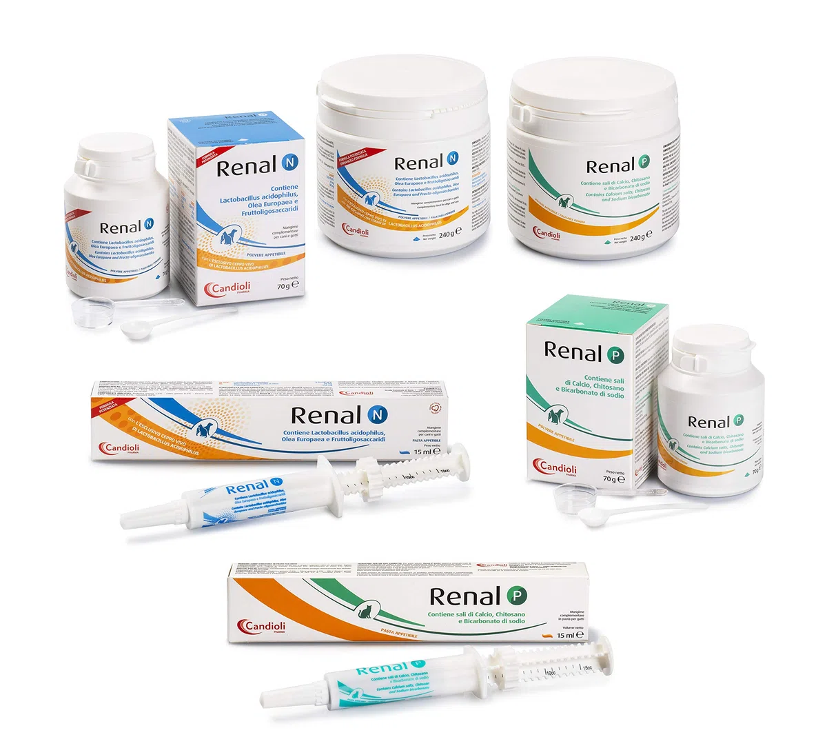 N renal piensos complementarios para Perros y Gatos Alimentos Suplemento 70g Uso Veterinario