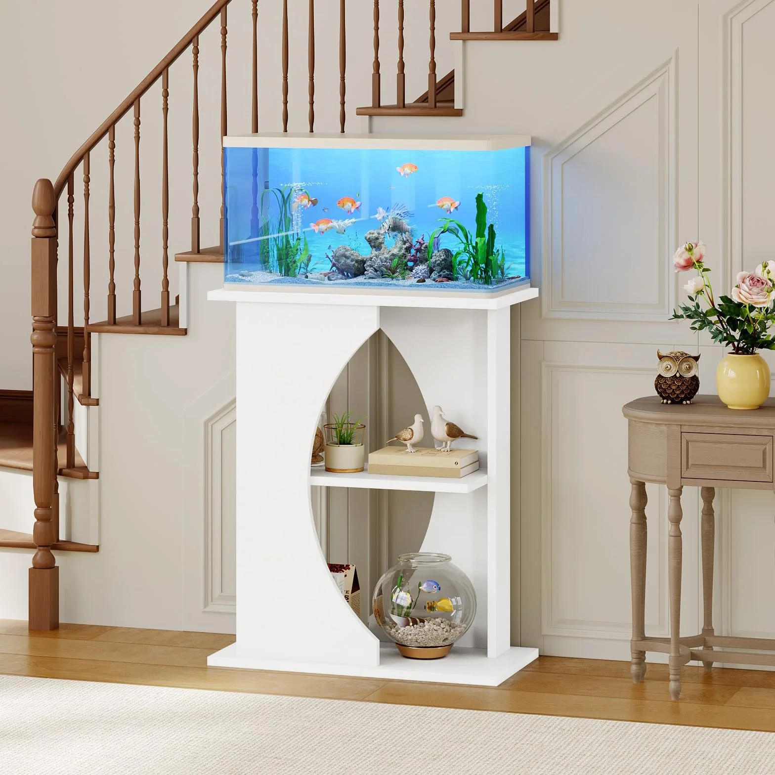 MAHANCRIS Soporte para acuario AFTWT7001
