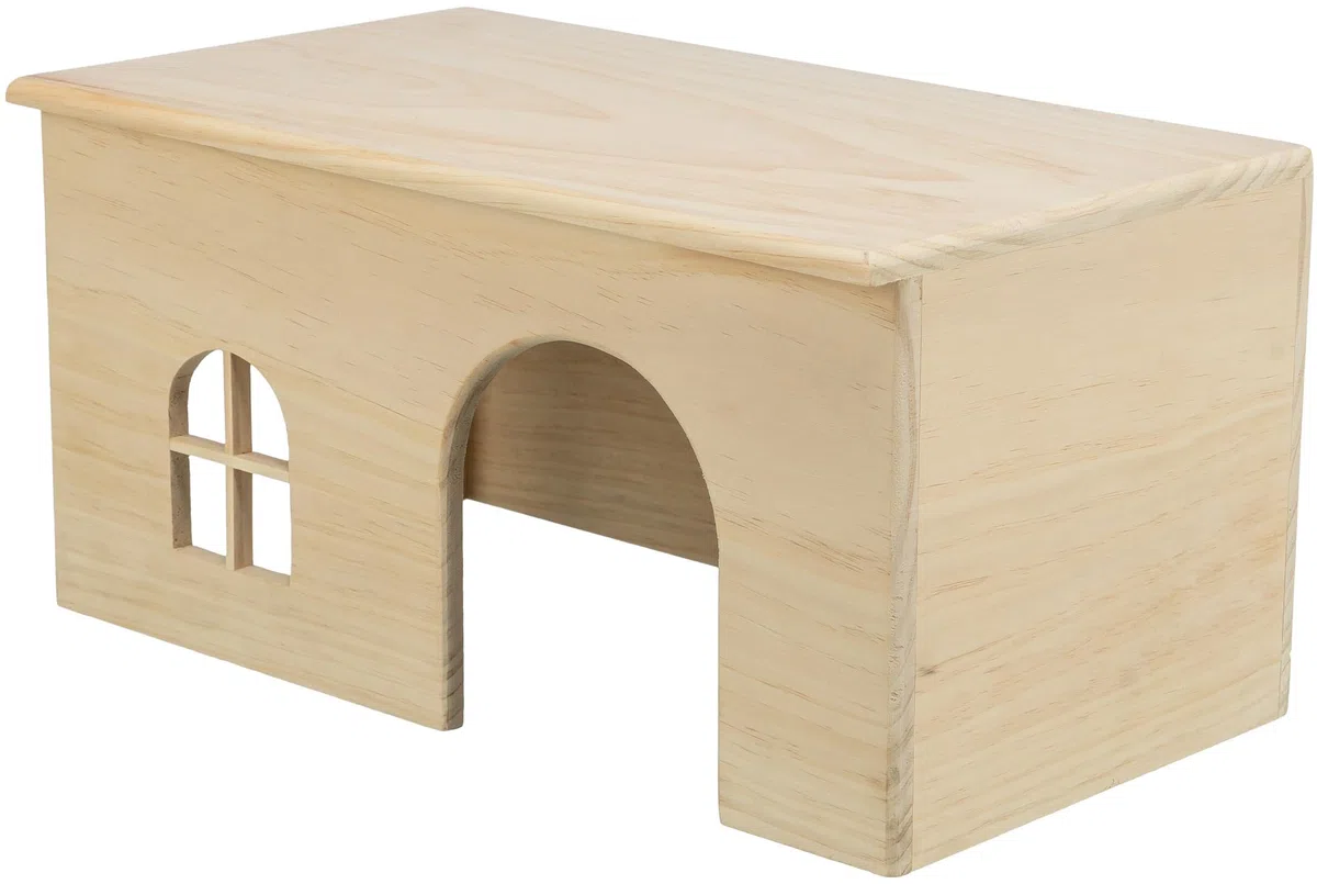 Trixie Casita Madera para Conejos, 40 × 20 × 23 cm, Pequeños Mamíferos