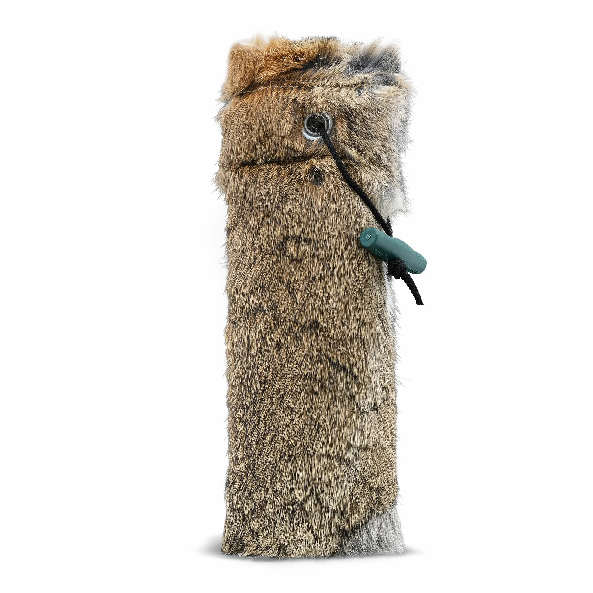 Romneys Dummy de conejo | Dummy estándar 500 g recubierto con piel de conejo real | Apportel Wild para el entrenamiento de perros de caza
