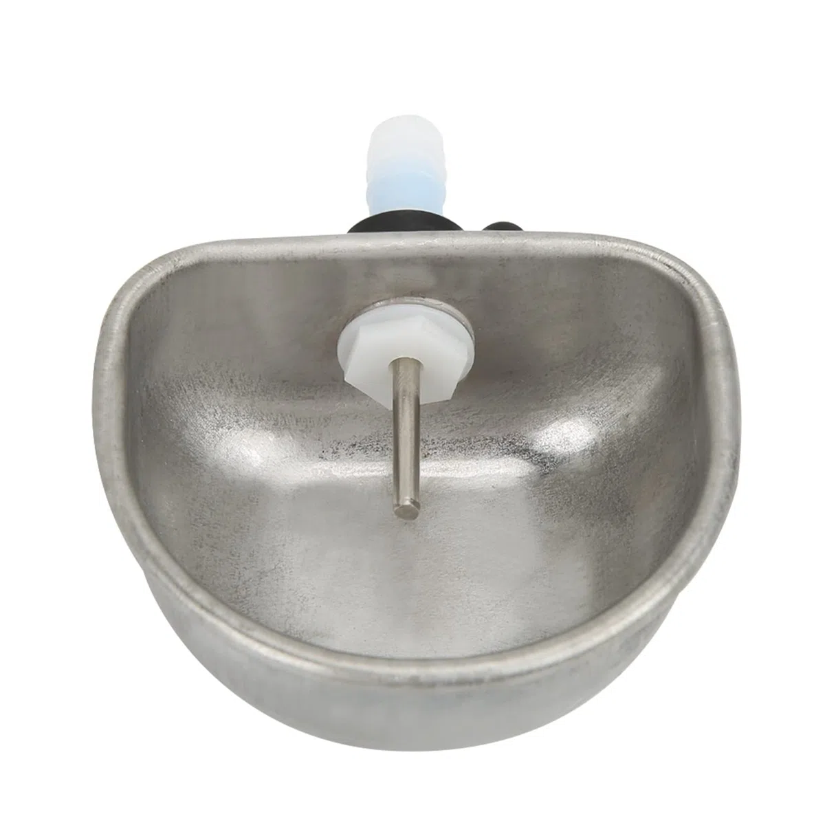 10 Unidades de Comedero de Agua para Conejos, Resistente a la Masticación, Jaula Automática para Bebederos de Conejos, Cuenco para Beber con Tetina de Acero Inoxidable, para Todo