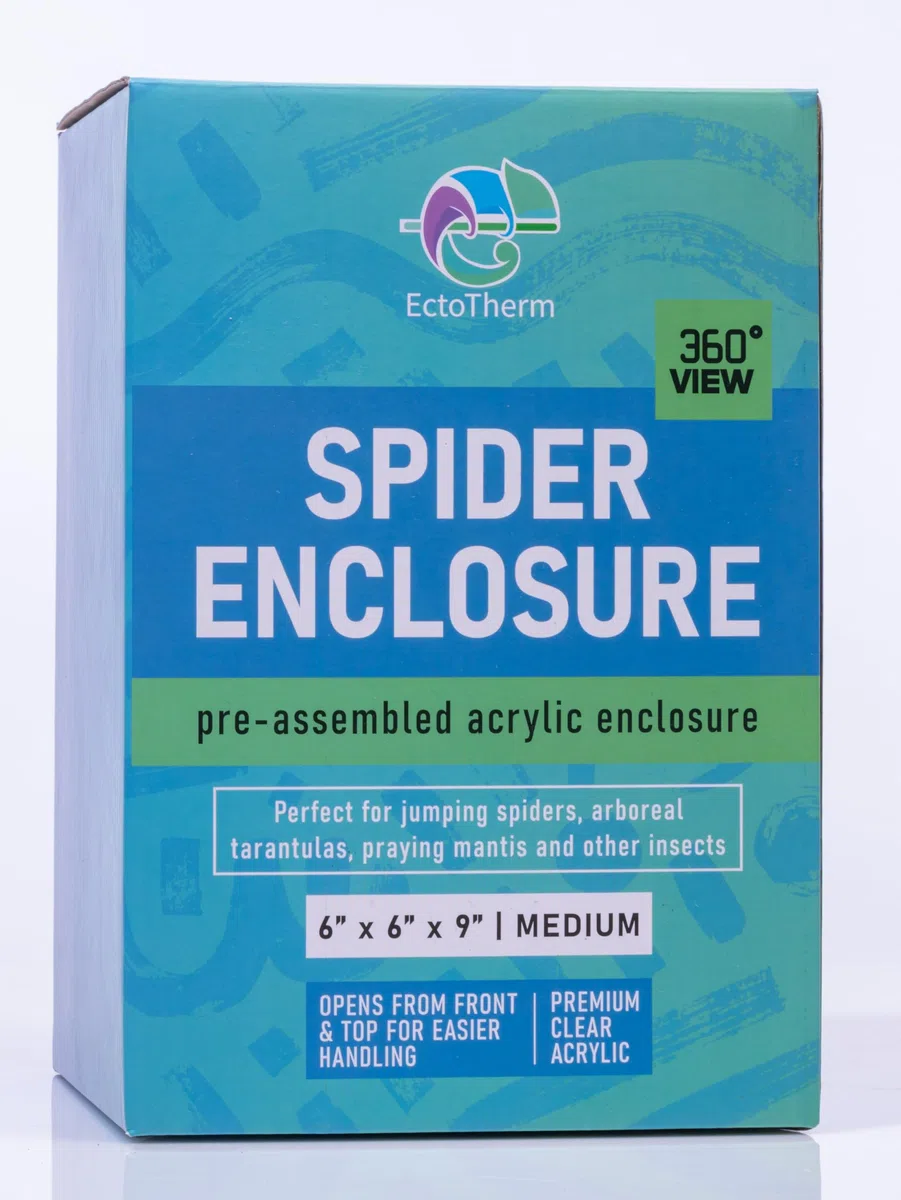 Recinto de araña saltadora, hábitat de araña saltadora, Kit de terrario de araña, Accesorios de recinto de araña Saltando, Jaula de araña, terrario de Insectos, terrario de Insectos, hábitat de