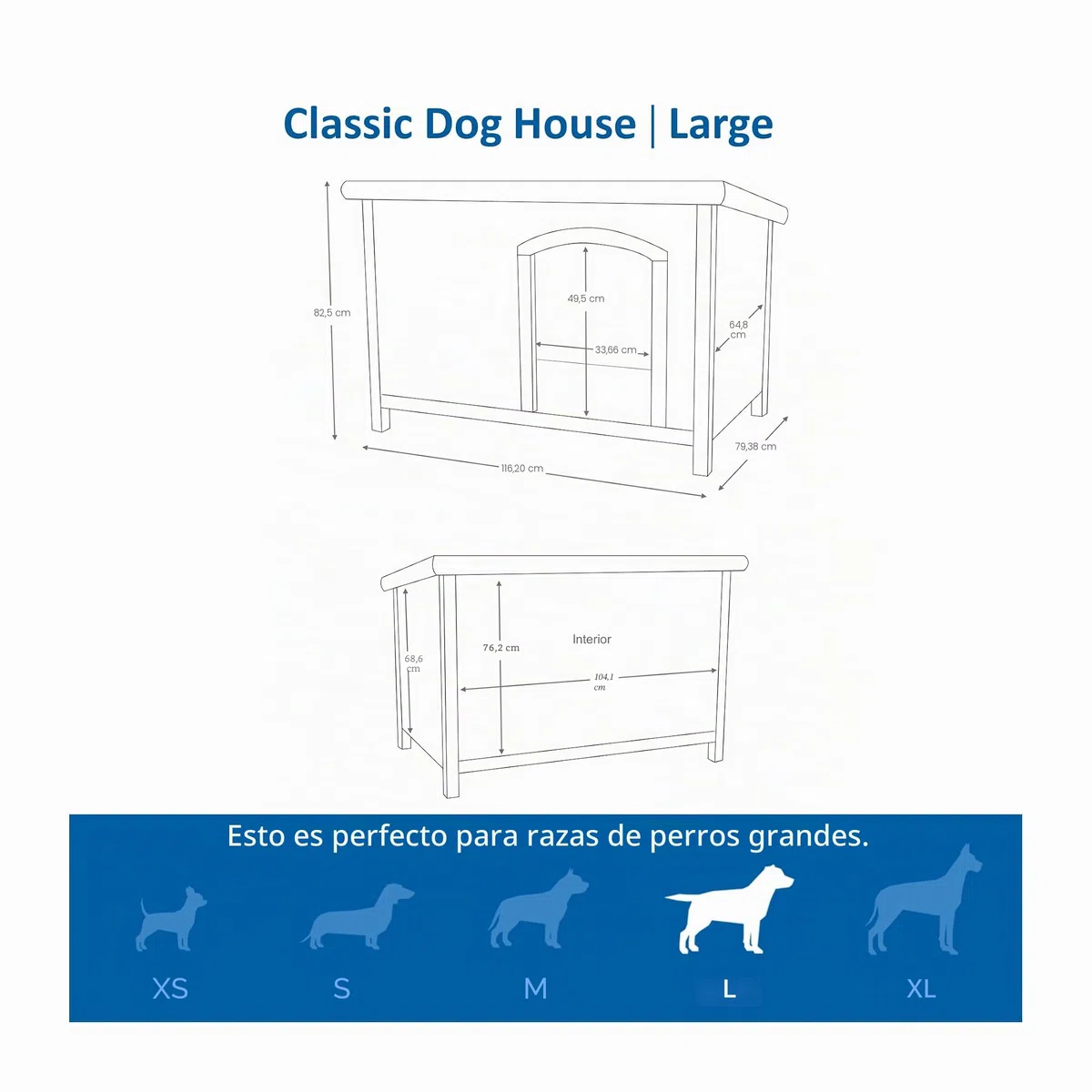 TRIXIE Caseta Perros Classic para Perros