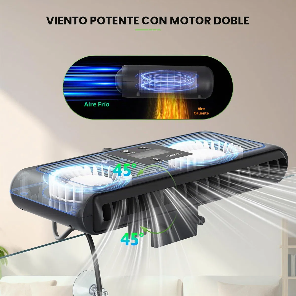 PAIZOO Ventilador enfriador de acuario, control automático de temperatura, ventilador enfriador de tanque de peces para acuario con sonda de temperatura, pantalla LCD, 3 modos de velocidad, enfriador