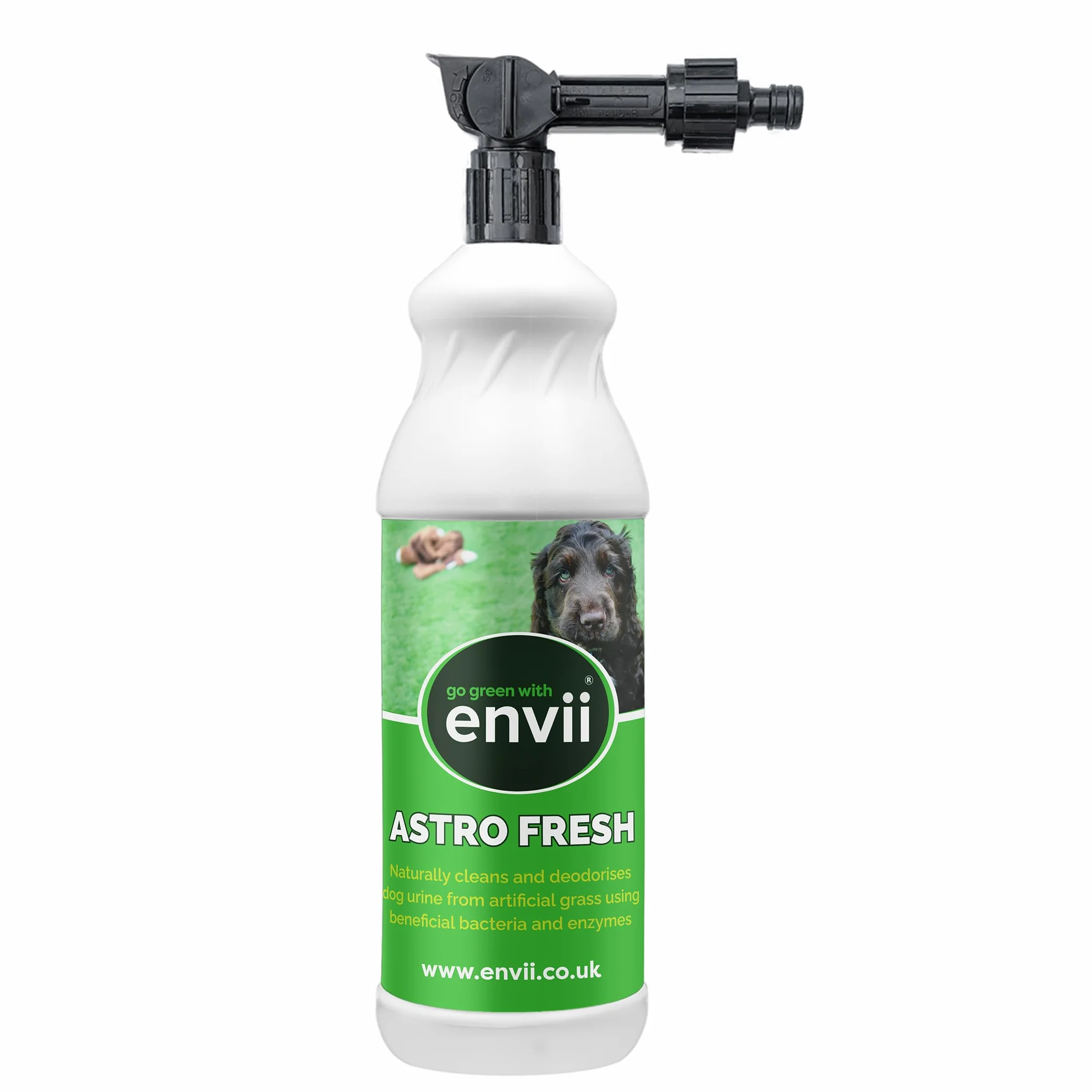 envii Astro Fresh - Limpiador de Césped Artificial y Eliminador de Olores de Orina de Perro, Seguro para Mascotas, Fácil de Aplicar, 1 Litro - Cubre hasta 150 m²