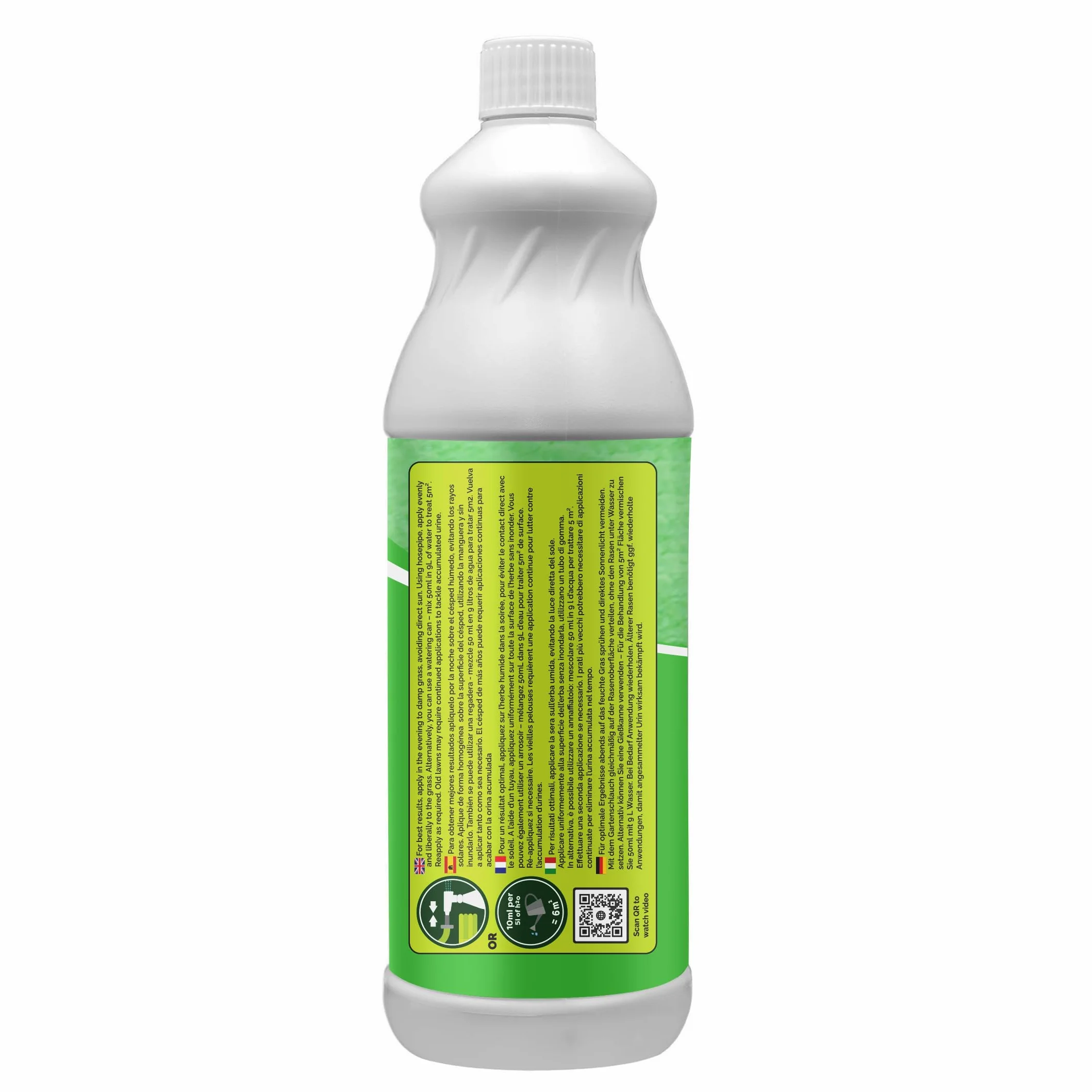 envii Astro Fresh - Limpiador de Césped Artificial y Eliminador de Olores de Orina de Perro, Seguro para Mascotas, Fácil de Aplicar, 1 Litro - Cubre hasta 150 m²