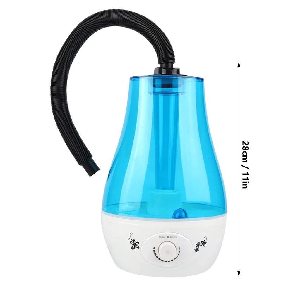 Humidificador para reptiles, tanque de 3 L y ultra silencioso, vaporizador con manguera flexible para terrarios, lagartos camaleones serpientes y anfibios
