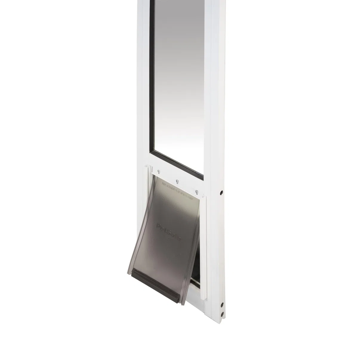 PetSafe Puerta Corredera de Vidrio para Gatos y Perros de 2 Piezas - Sin Necesidad de Recortar, Duradera, Resistente a Las Inclemencias del Tiempo - Pequeña