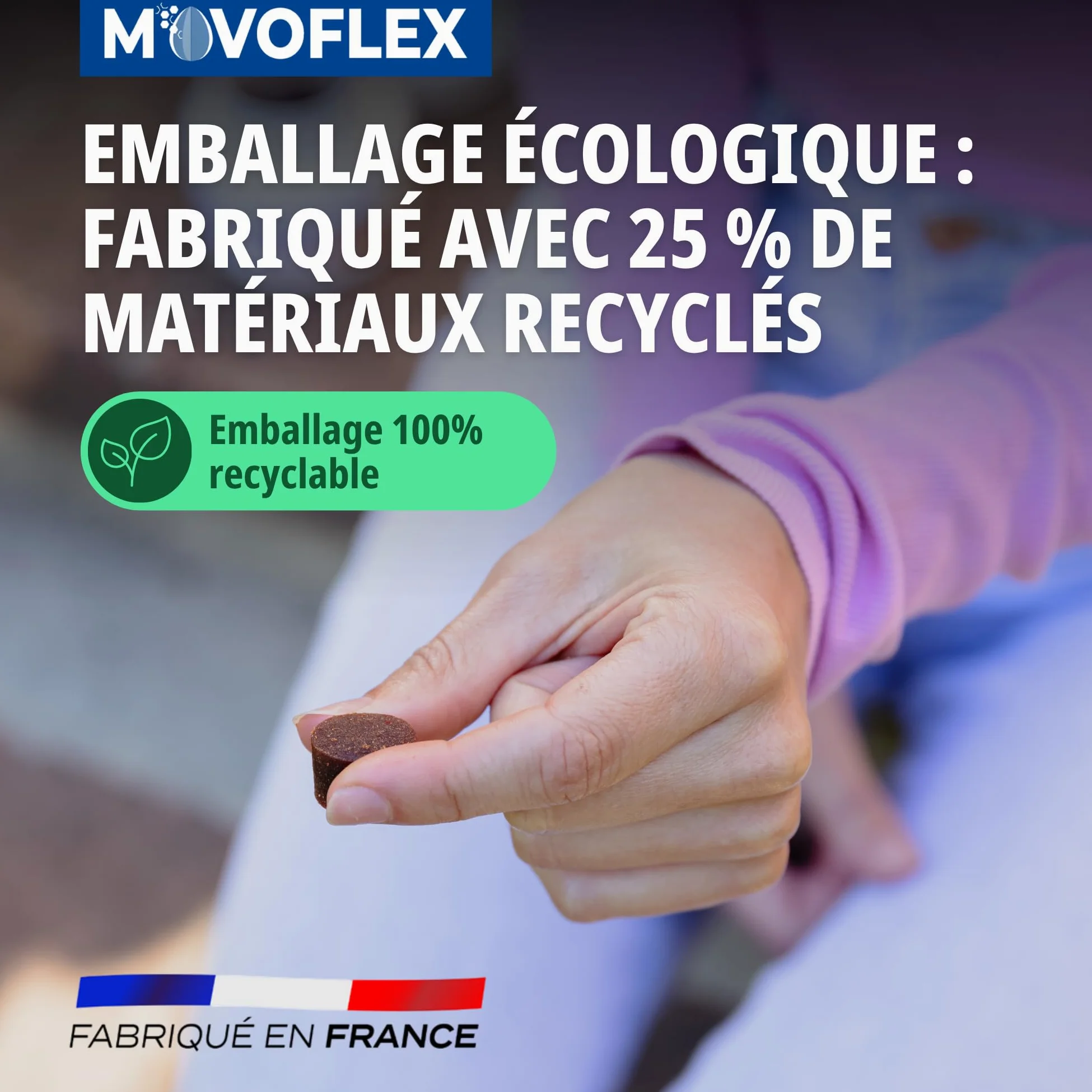 Movoflex Soft Chews | 30 Unidades | para Perros de 15 kg a 35 kg | Alimento complementario para la Salud Articular | para Mantener Las estructuras articulares | con ácido hialurónico