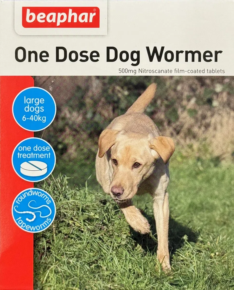 Beaphar – desparasitante de una dosis para perros grandes