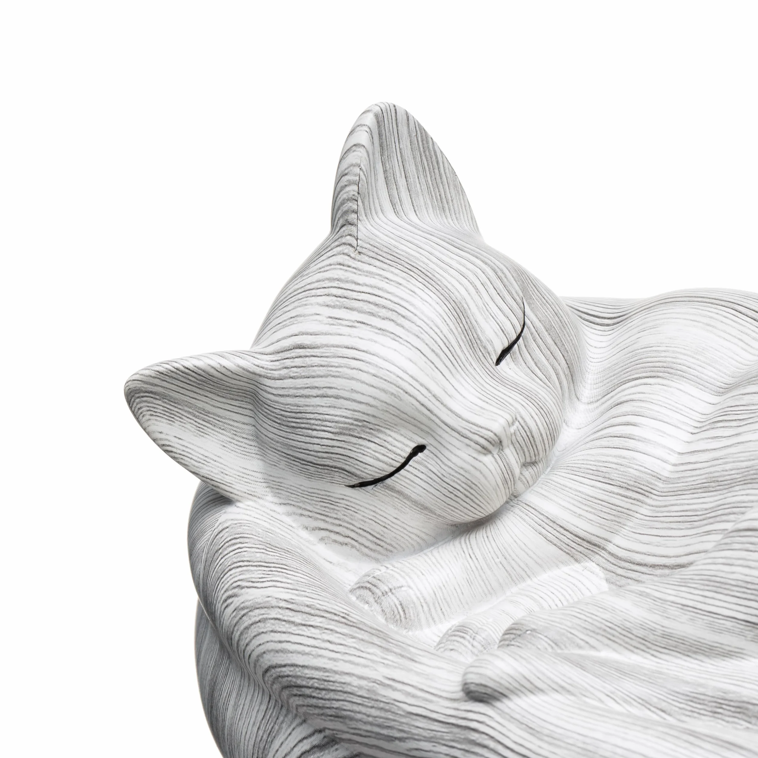 Urna de gato pequeña urna para cenizas de gato, urnas elegantes para cenizas de gato, urnas de mascotas de alta calidad para gatos (blanco)