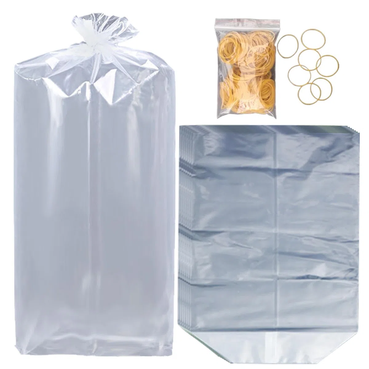 Bolsa transparente para peces, bolsa de transporte de peces, bolsa de transporte de acuario, transporte de peces vivos, bolsas de transporte a prueba de fugas para acuarios vivos, mejores