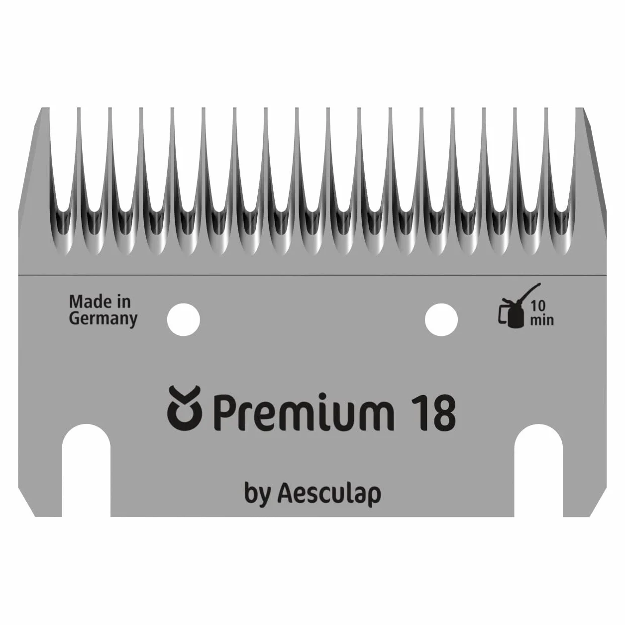Kerbl 18955 Premium - Juego de cuchillos (21/23 dientes, 21/23 dientes)